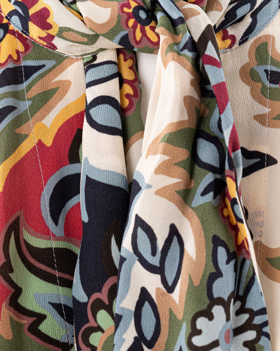 shop ETRO Saldi Camicia: Etro camicia a foulard fantasia floreale.
 Vestibilità regular.
Collo a foulard.
Maniche lunghe.
Polsi con bottone.
Chiusura con bottoni.
Composizione: 100% viscosa.
Made in Italy.. WRIA0036 99SA464-X0820 number 9482871